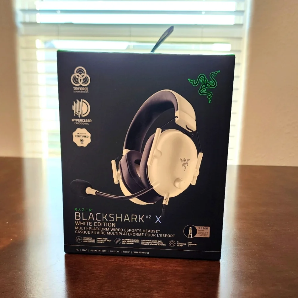 Razer BlackShark V2 X Gaming Headset for PC Mac PS5 Nintendo Switch Steam Deck